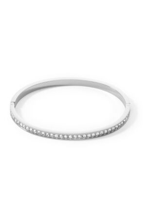 Coeur de Lion bangle staal zirk Coeur de Lion bangle staal zirk