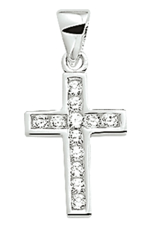 Huiscollectie kruis zilver 