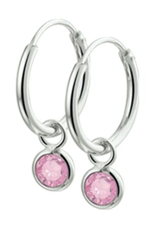 Huiscollectie creolen zirk roze Huiscollectie creolen zirk roze