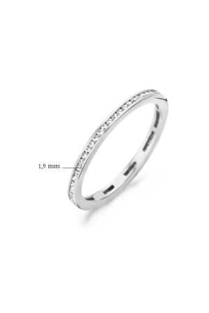 Blush zirk aanschuif ring Blush zirk aanschuif ring