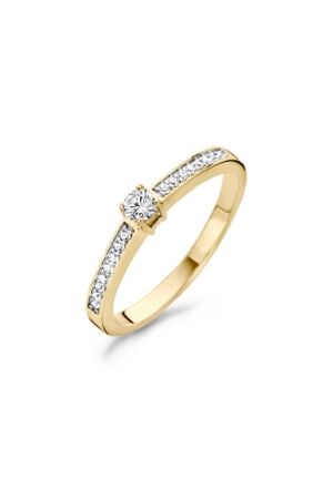 Blush zirk bovenop geelg Blush zirk bovenop geelg