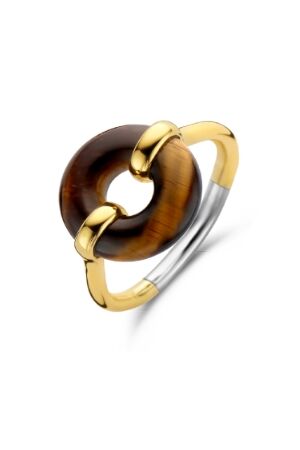 Tisento bruin double ring Tisento bruin double ring
