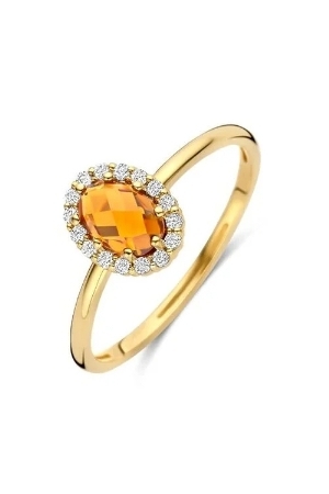 Blush oranje steen 54