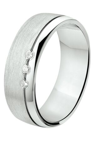 Huiscollectie zilv diamant 0,030 c Huiscollectie zilv diamant 0,030 c