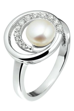 Huiscollectie parel met zirk. Huiscollectie parel met zirk.