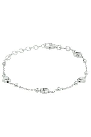 Huiscollectie zilver hartjes 16 cm Huiscollectie zilver hartjes 16 cm