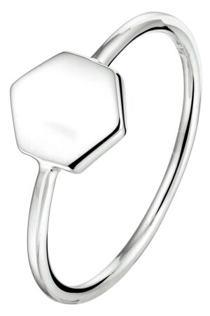 Huiscollectie hexagon ring 17,25  Huiscollectie hexagon ring 17,25