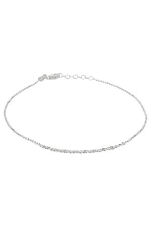 Huiscollectie enkelband zilver Huiscollectie enkelband zilver