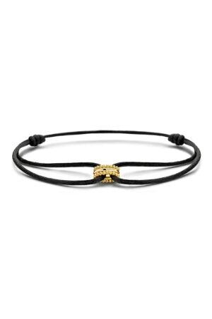 Blush zwart bedel goud Blush zwart bedel goud