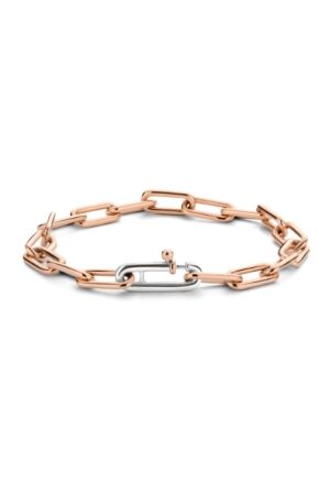 Tisento rosé zilver armb L Tisento rosé zilver armb L