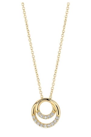 Blush rondje zirk geelg