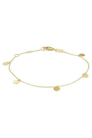 Huiscollectie rondjes bedels geel Huiscollectie rondjes bedels geel