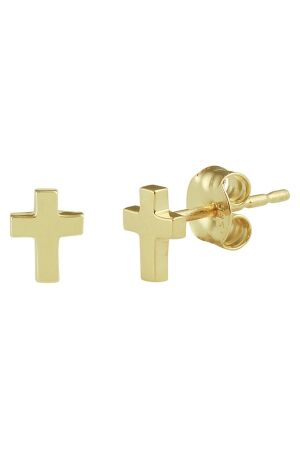 Huiscollectie kruis oorknoppen Huiscollectie kruis oorknoppen