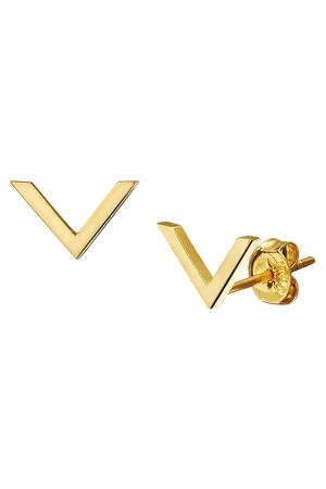 Huiscollectie oorknoppen gg 14k Huiscollectie oorknoppen gg 14k