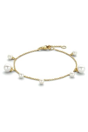 Huiscollectie goud met parel zoetp Huiscollectie goud met parel zoetp