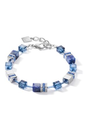 Coeur de Lion blauw grijs edelstee Coeur de Lion blauw grijs edelstee