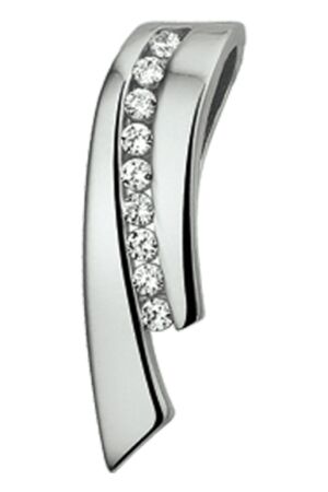 Huiscollectie witgoud zirk hanger Huiscollectie witgoud zirk hanger
