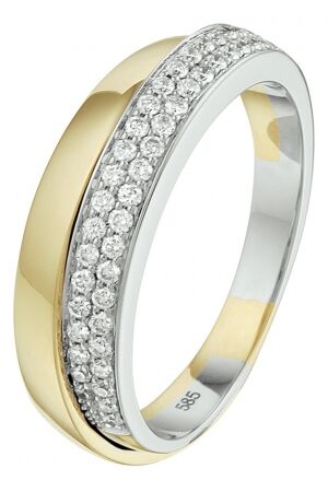 Huiscollectie Bicolor 14 K-0.28 CT Huiscollectie Bicolor 14 K-0.28 CT