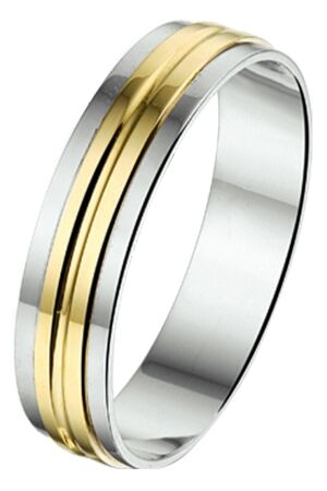 Huiscollectie goud 14krt zilv 5 mm  Huiscollectie goud 14krt zilv 5 mm