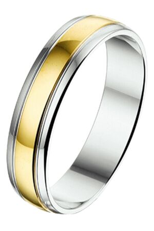 Huiscollectie goud14krt zilv 5mm