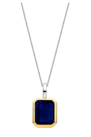 Tisento blauw steen double Tisento blauw steen double