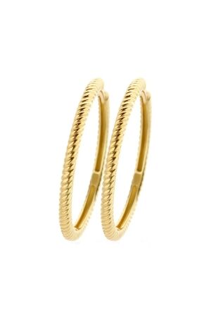 Blush bewerkt creolen Blush bewerkt creolen