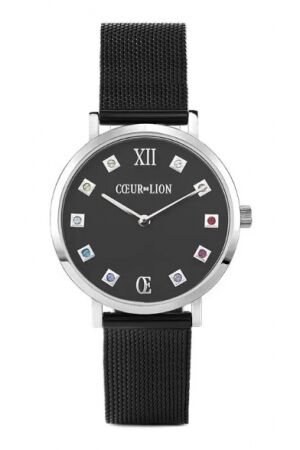 Coeur De Lion Watches zwart mesh band Coeur De Lion Watches zwart mesh band