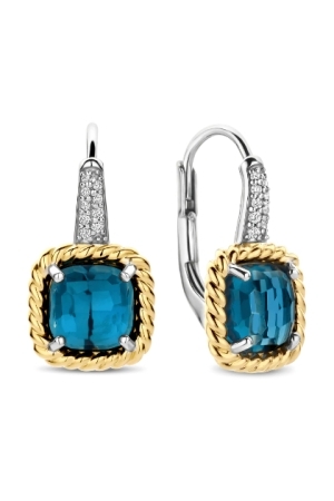 Tisento oorhangers blauw