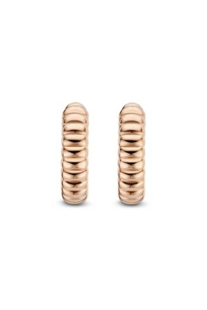 Tisento rose plated creolen Tisento rose plated creolen