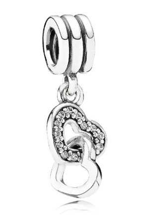 Pandora hartjes hanger