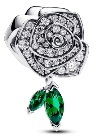 Pandora roos zilv groen Pandora roos zilv groen