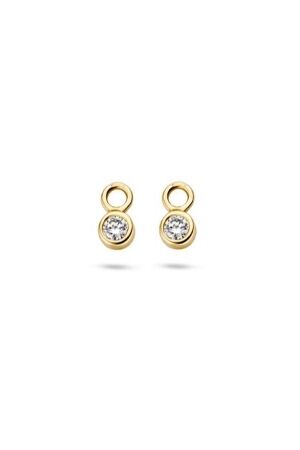 Blush zirk oorhangers Blush zirk oorhangers