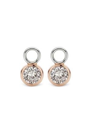 Tisento rosé zirk oorhangers Tisento rosé zirk oorhangers