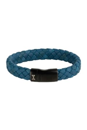 AZE blauw leer 21 cm AZE blauw leer 21 cm