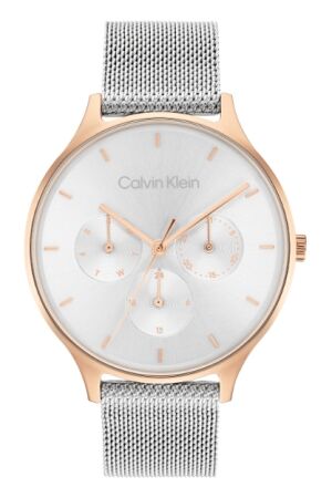 Calvin Klein timeless mesh staal Calvin Klein timeless mesh staal