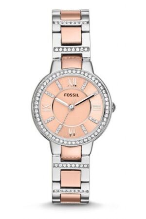 Fossil Rose goud met staal Fossil Rose goud met staal