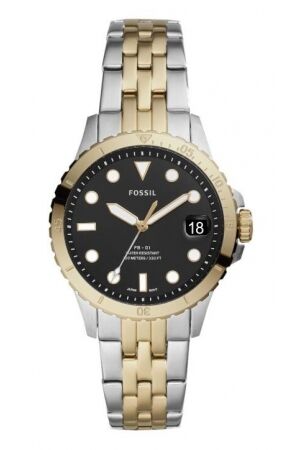 Fossil zwart zilv-double Fossil zwart zilv-double