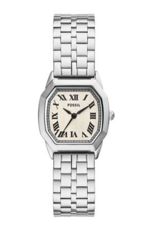 Fossil harlow staal band