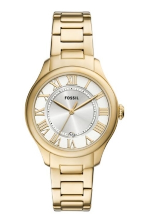 Fossil zilver wzp goud band