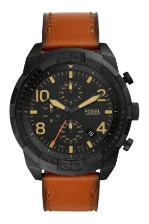Fossil leren band zwart Fossil leren band zwart