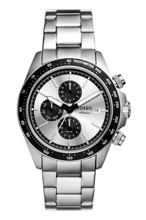Fossil chrono staal band