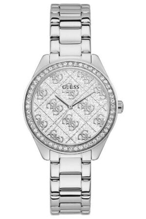 Guess logo staal rond Guess logo staal rond