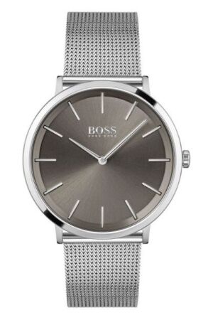 Hugo Boss mesh band grijs wzp Hugo Boss mesh band grijs wzp