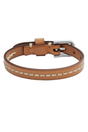 Fossil STAAL MET LEER Fossil STAAL MET LEER