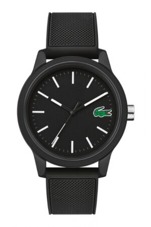 Lacoste zwart rubber Lacoste zwart rubber