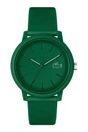 Lacoste groen rubber 42 mm Lacoste groen rubber 42 mm