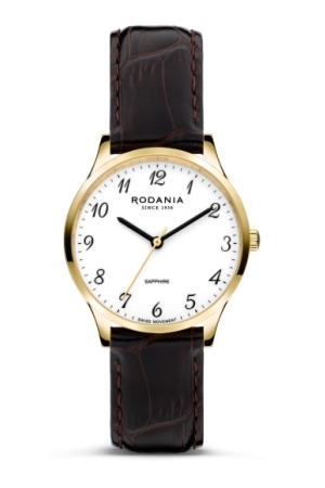 ROD bruin double leer