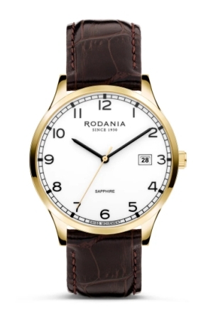 ROD leer band wit wzp