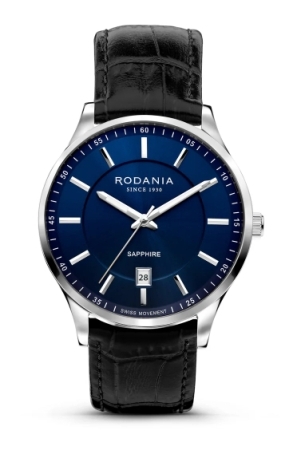 ROD zwart leren band