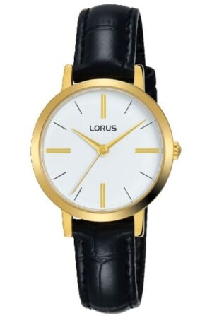 Lorus quartz leren band Lorus quartz leren band